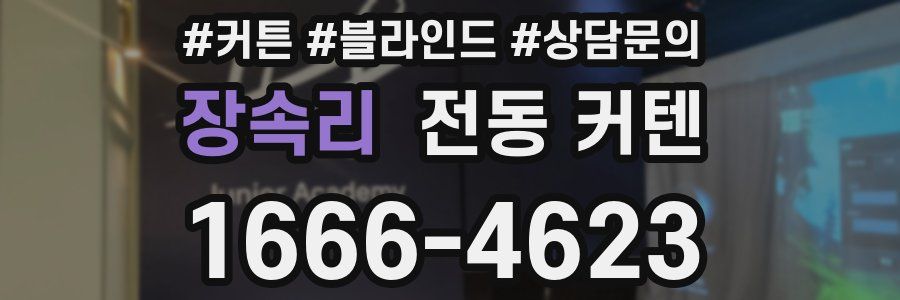 장속리 전동 커텐