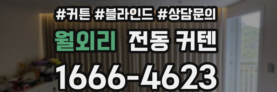 월외리 전동 커텐
