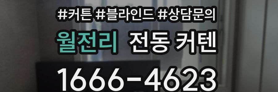월전리 전동 커텐