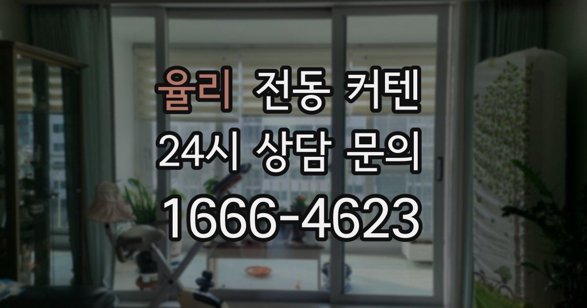 율리 전동 커텐