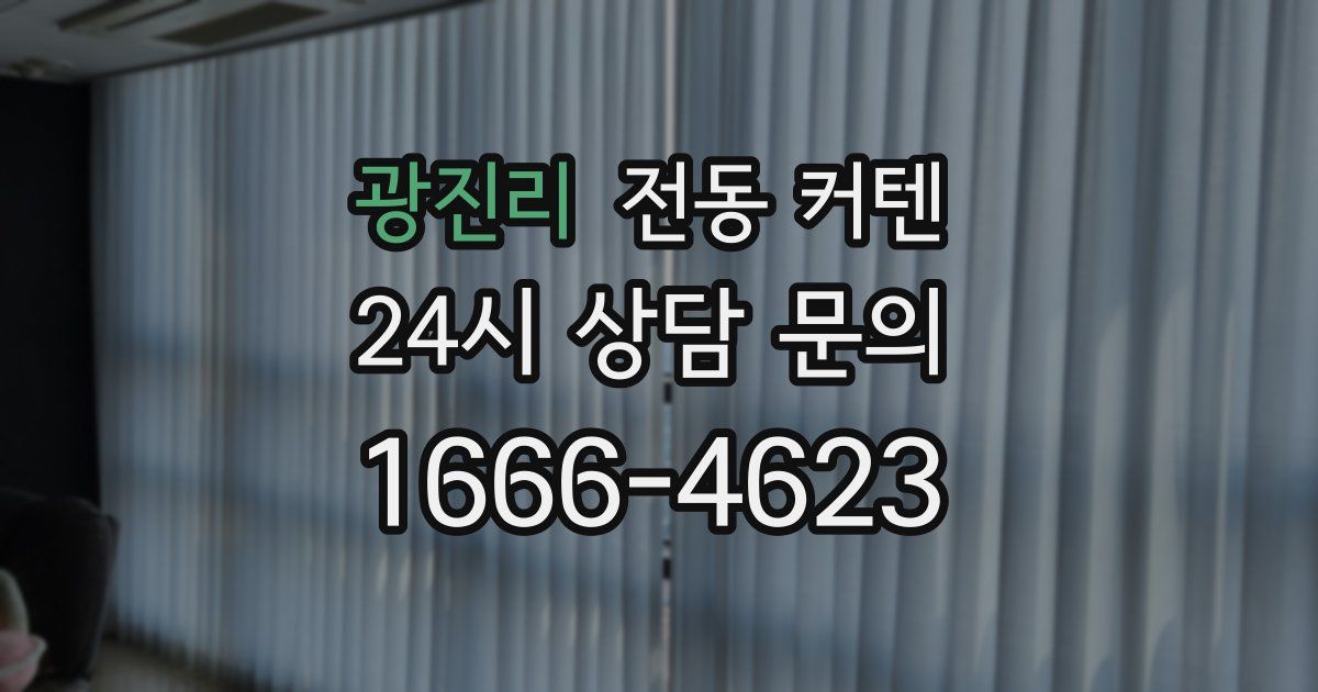 광진리 전동 커텐