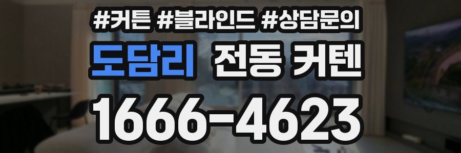 도담리 전동 커텐
