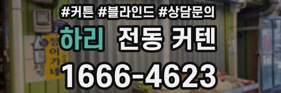 하리 전동 커텐