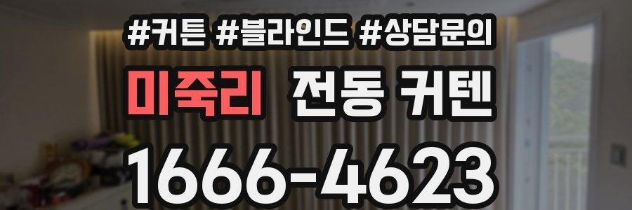 미죽리 전동 커텐