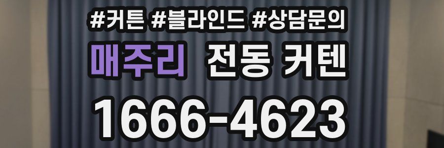 매주리 전동 커텐