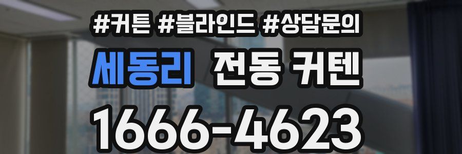 세동리 전동 커텐