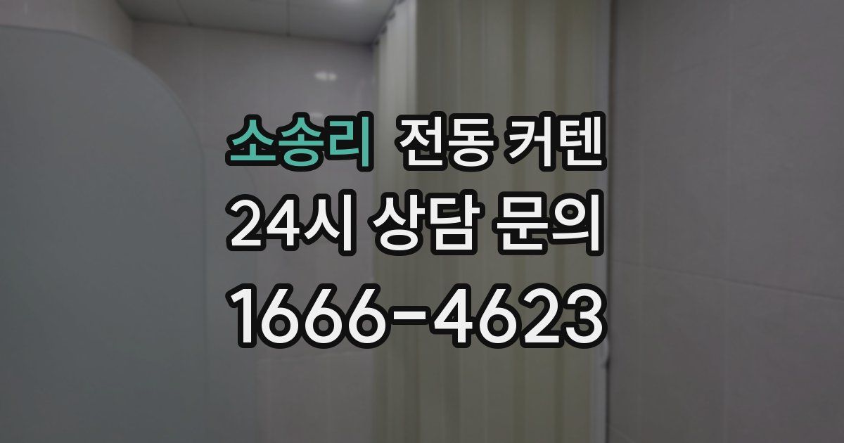 소송리 전동 커텐