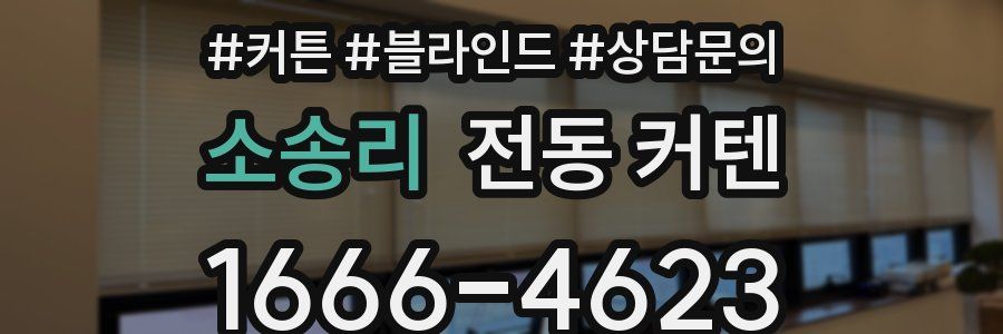 소송리 전동 커텐
