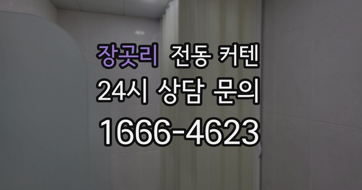 장곳리 전동 커텐