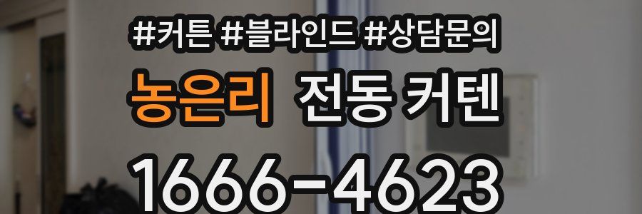 농은리 전동 커텐
