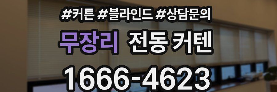 무장리 전동 커텐