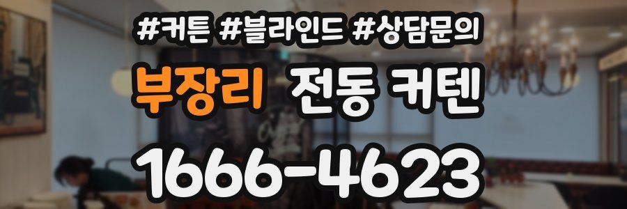 부장리 전동 커텐