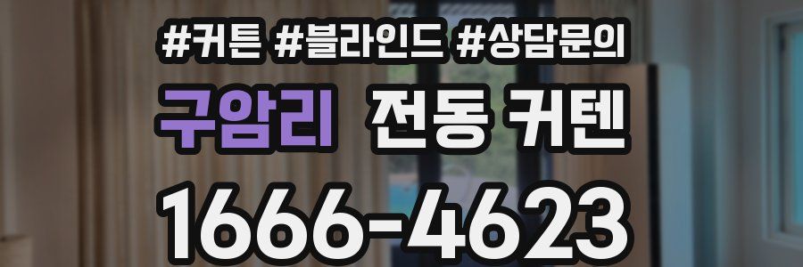 구암리 전동 커텐