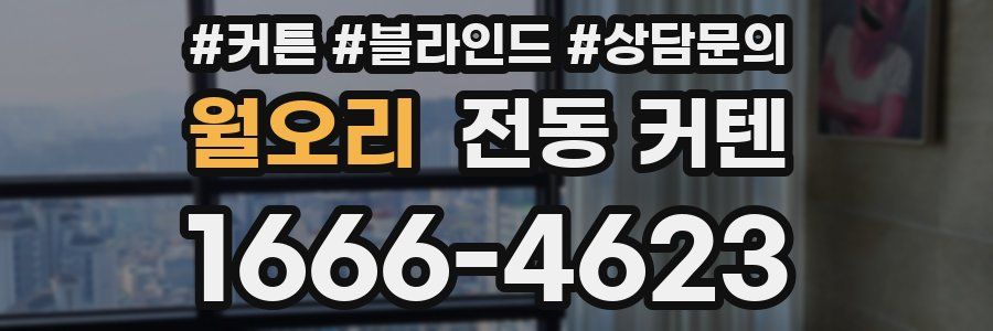 월오리 전동 커텐
