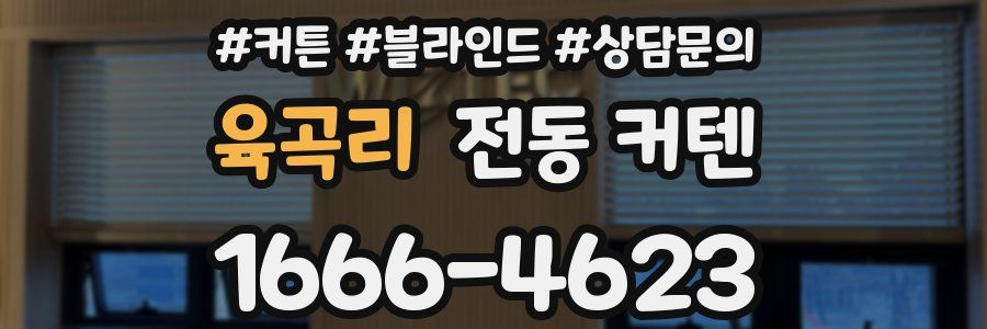 육곡리 전동 커텐