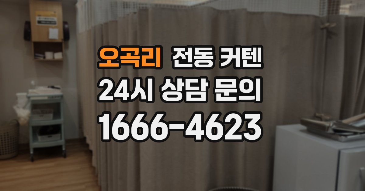 오곡리 전동 커텐