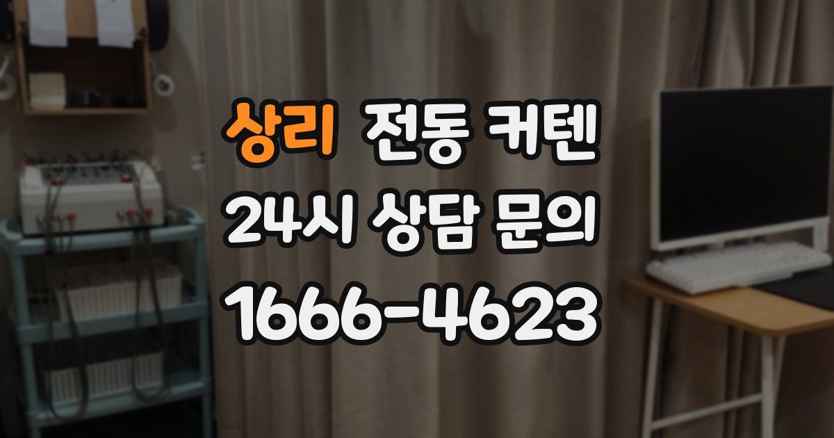 상리 전동 커텐