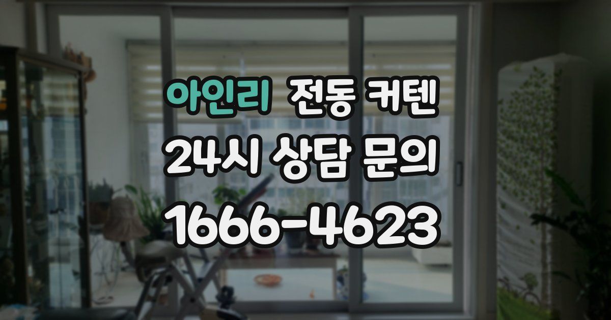 아인리 전동 커텐