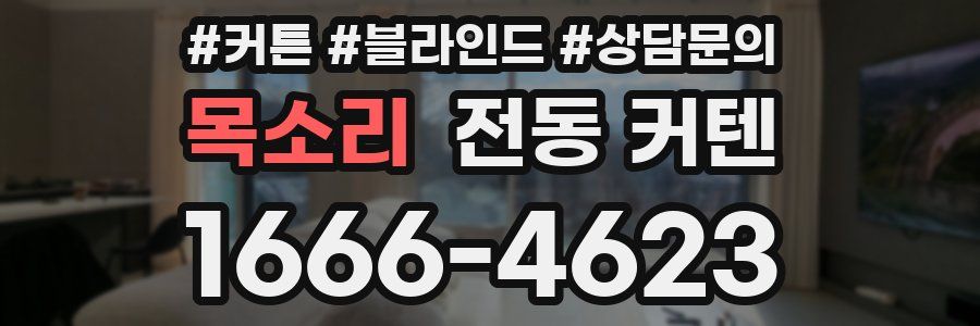 목소리 전동 커텐