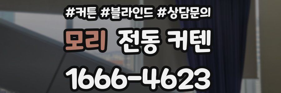 모리 전동 커텐