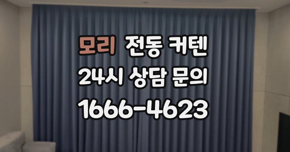 모리 전동 커텐