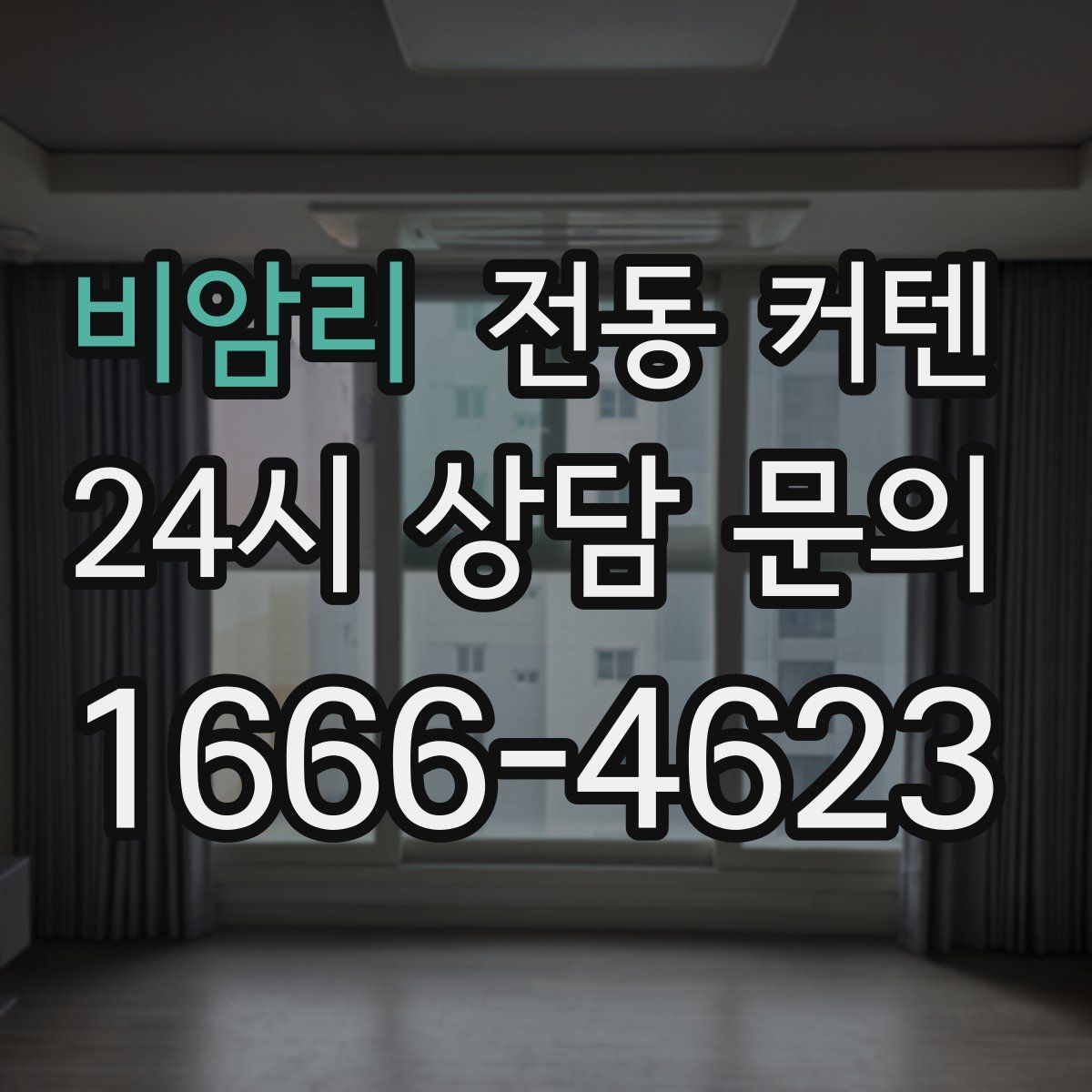 비암리 전동 커텐