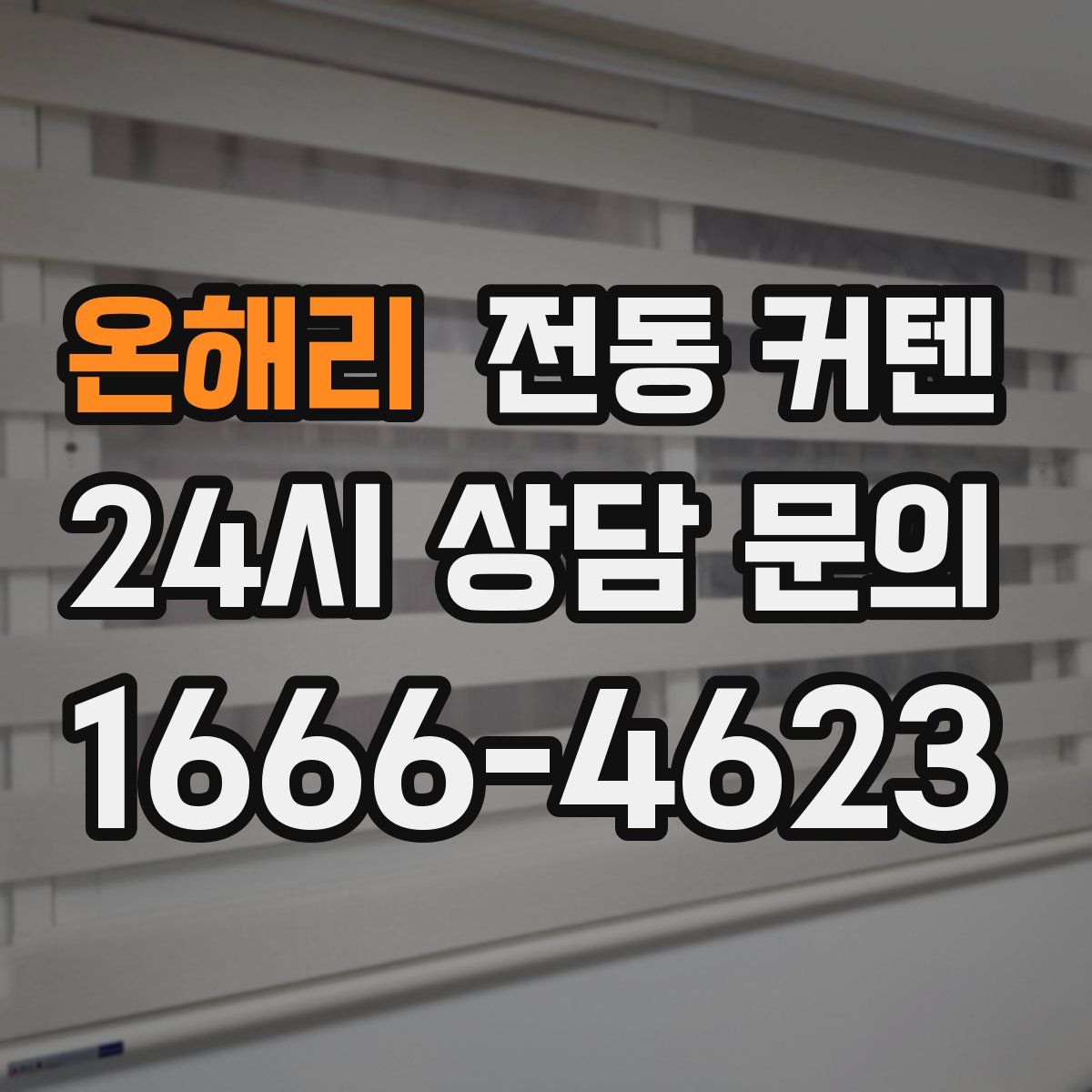 온해리 전동 커텐