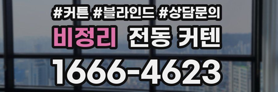 비정리 전동 커텐