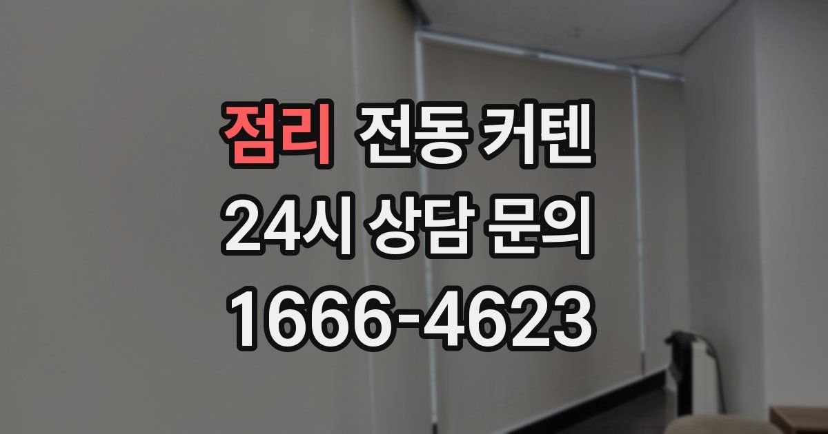 점리 전동 커텐