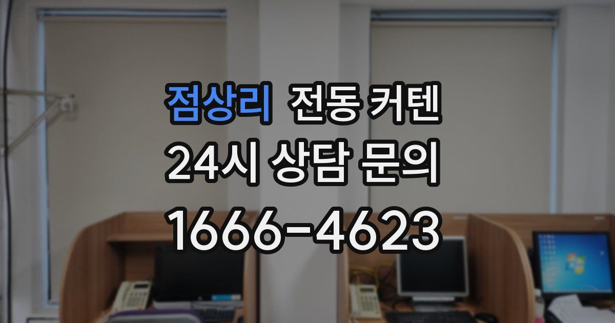 점상리 전동 커텐