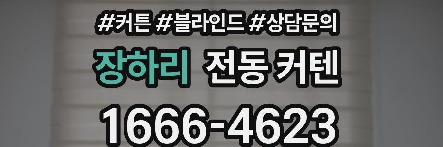 장하리 전동 커텐