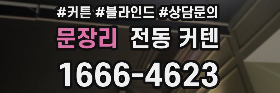 문장리 전동 커텐