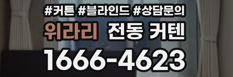 위라리 전동 커텐