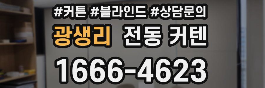 광생리 전동 커텐