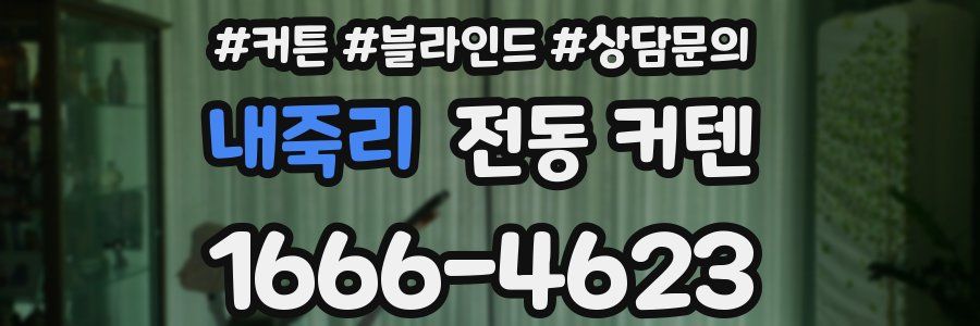 내죽리 전동 커텐