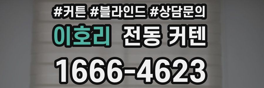 이호리 전동 커텐