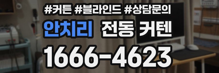 안치리 전동 커텐