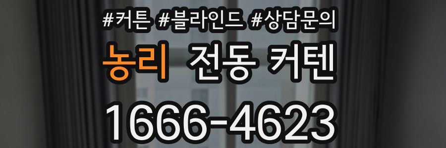 농리 전동 커텐