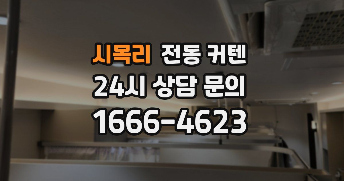 시목리 전동 커텐