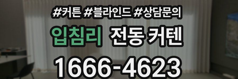 입침리 전동 커텐