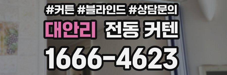 대안리 전동 커텐