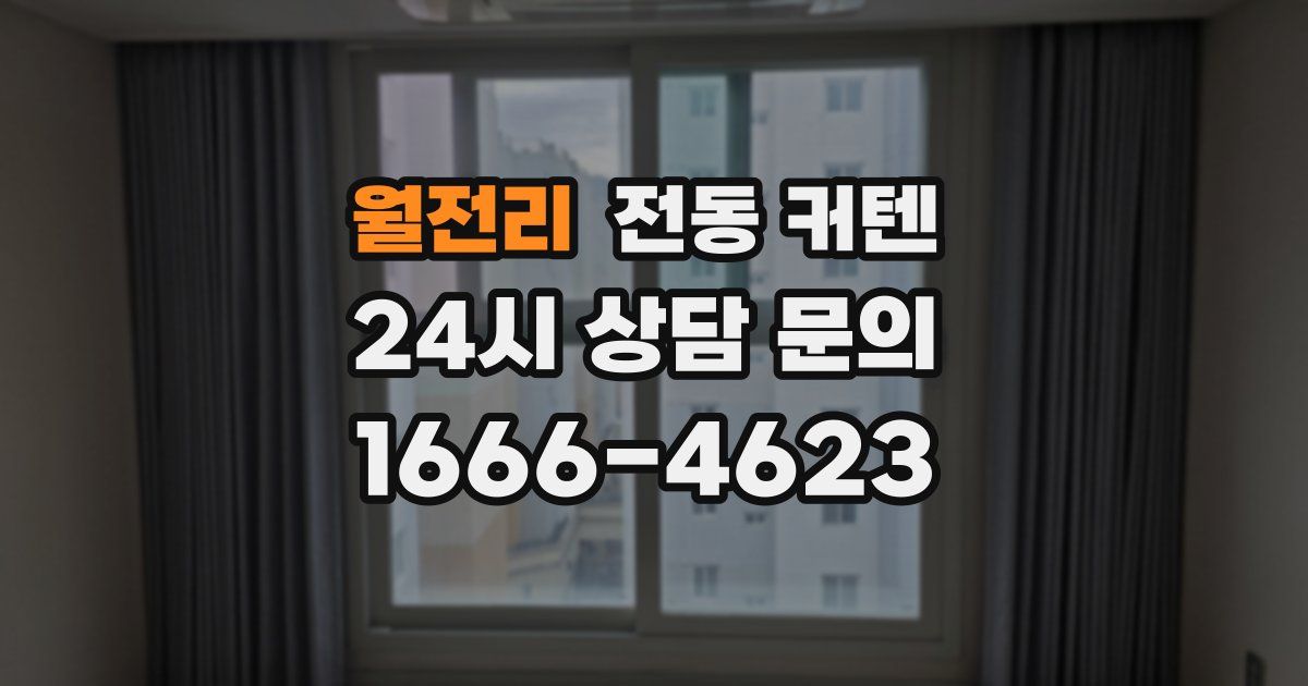 월전리 전동 커텐