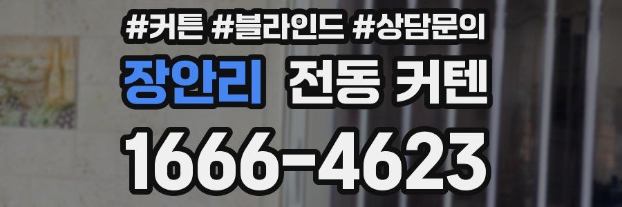 장안리 전동 커텐