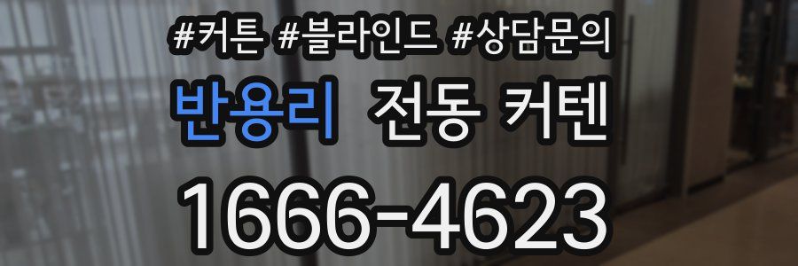 반용리 전동 커텐