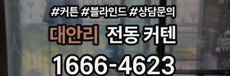 대안리 전동 커텐