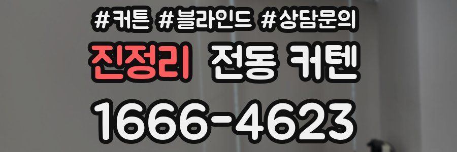 진정리 전동 커텐