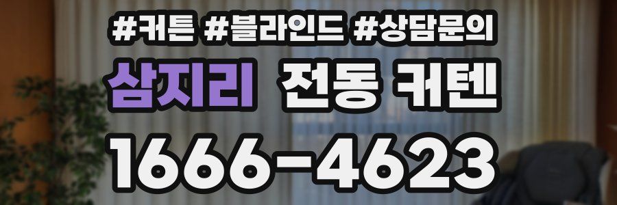 삼지리 전동 커텐