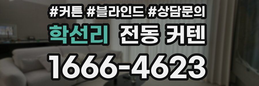 학선리 전동 커텐