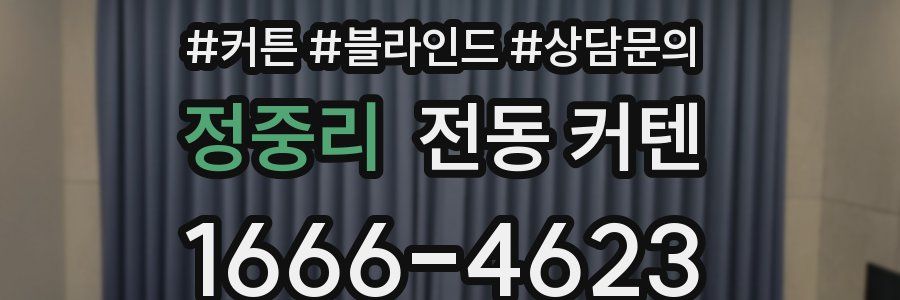 정중리 전동 커텐