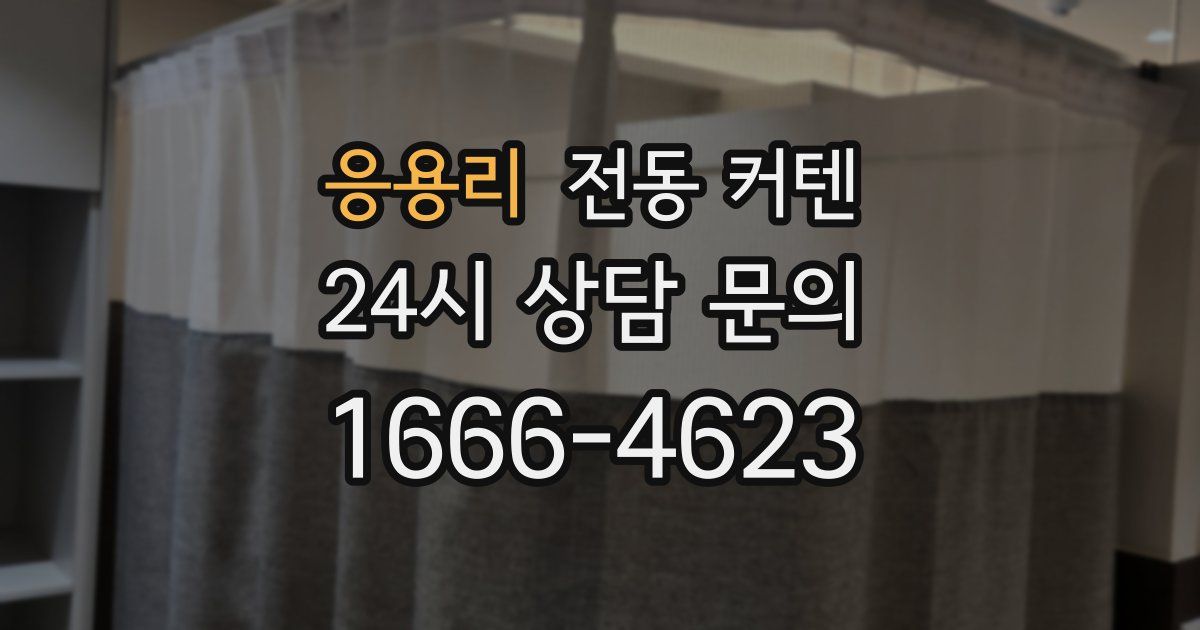 응용리 전동 커텐